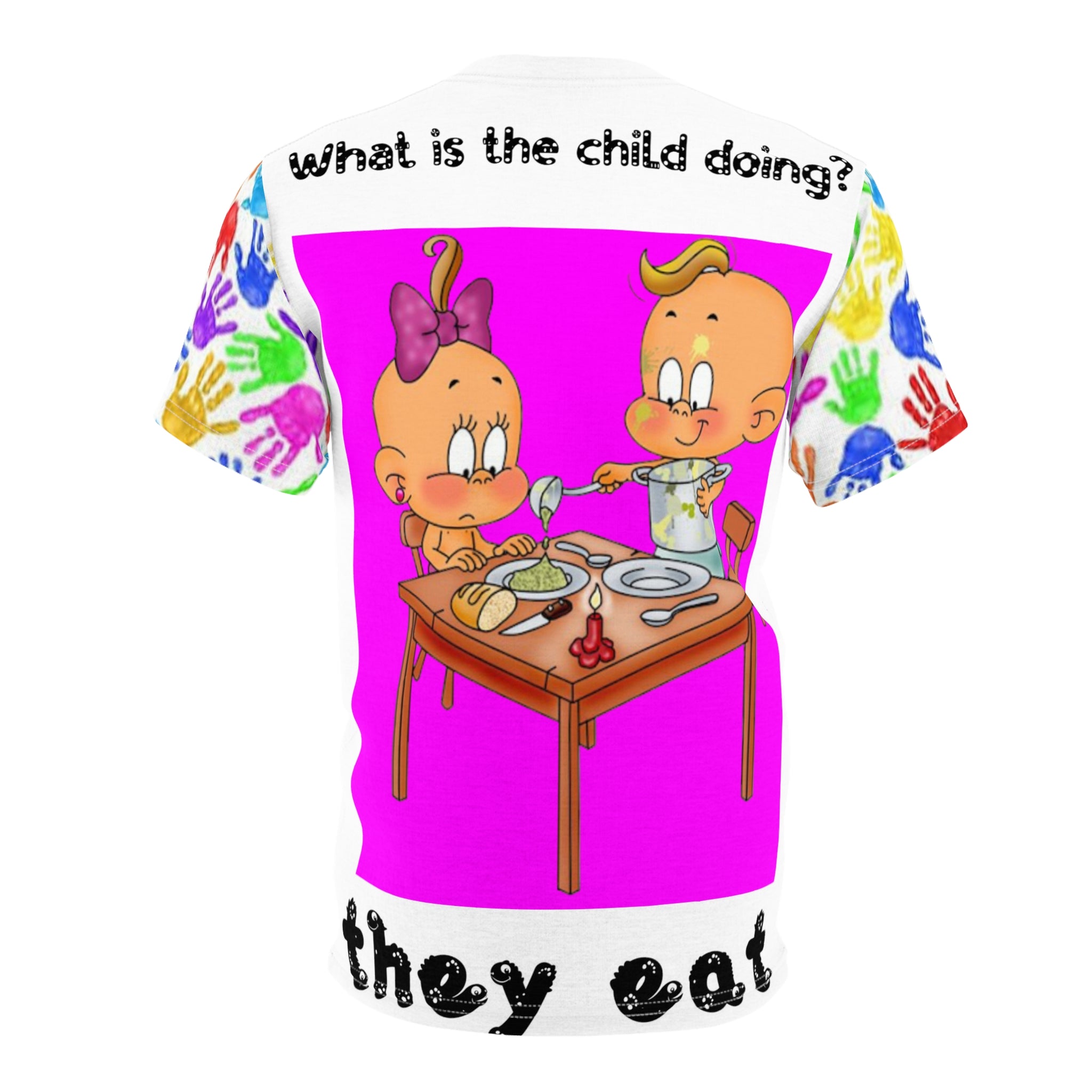 New Parents Gift T-Shirt — Stylish Cut & Sew Tee for Mom & Dad