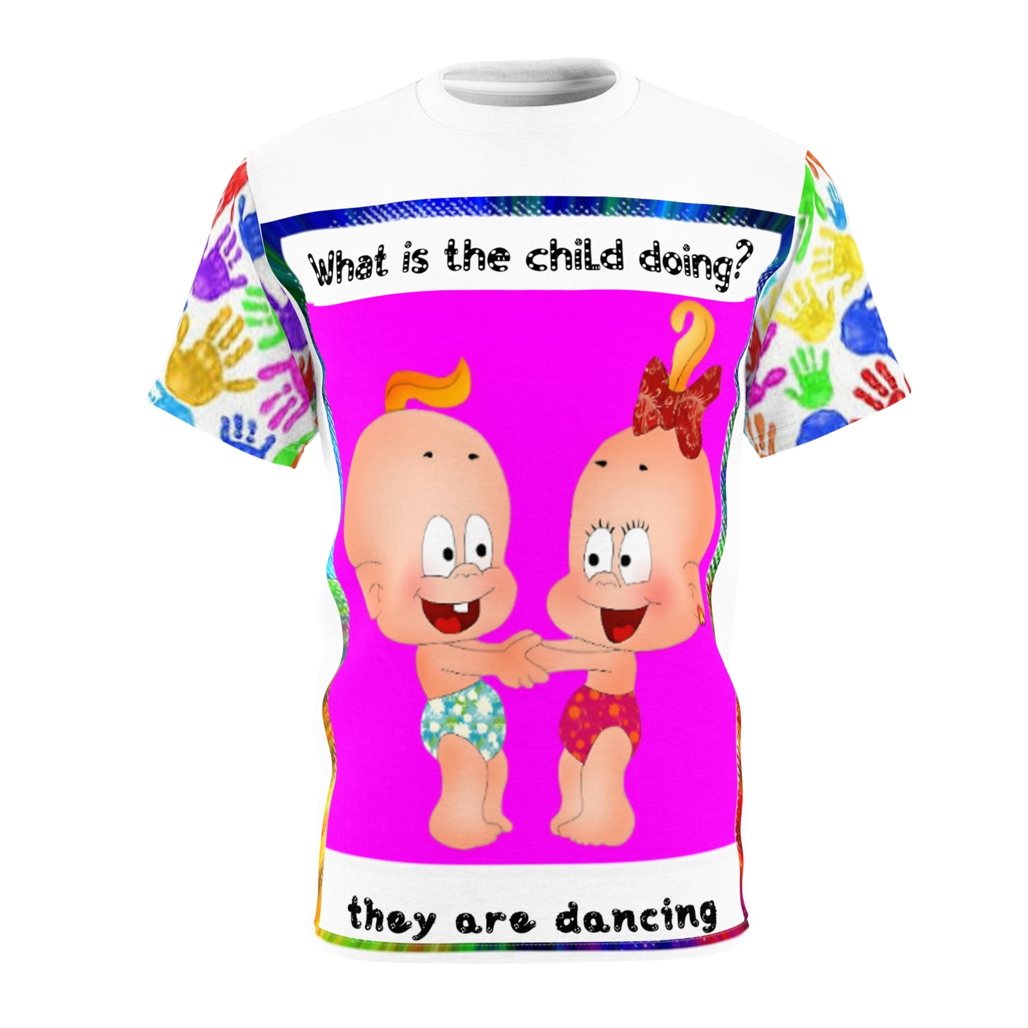 New Parents Gift T-Shirt — Stylish Cut & Sew Tee for Mom & Dad