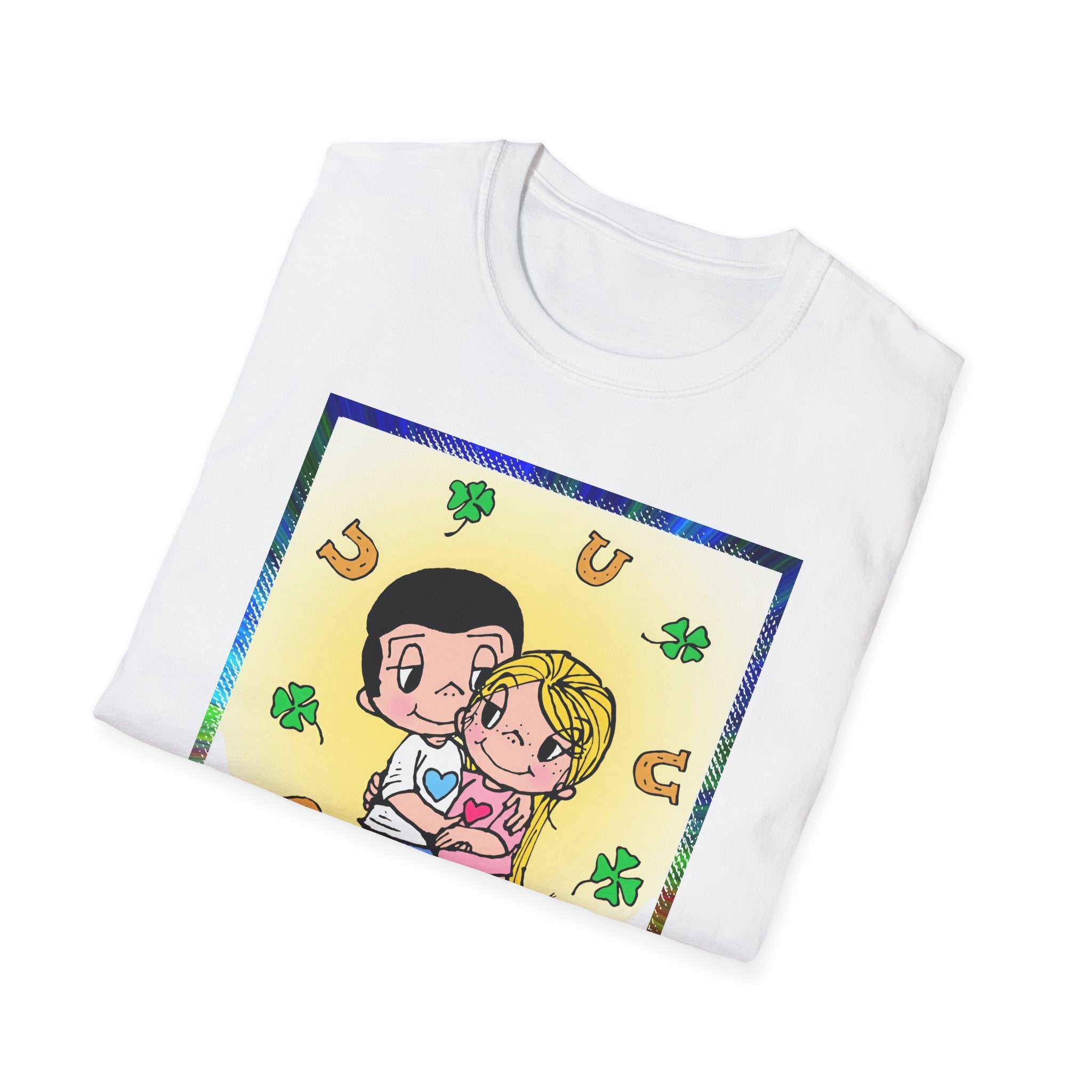 Love Is... Romantic Couple Graphic T-Shirt