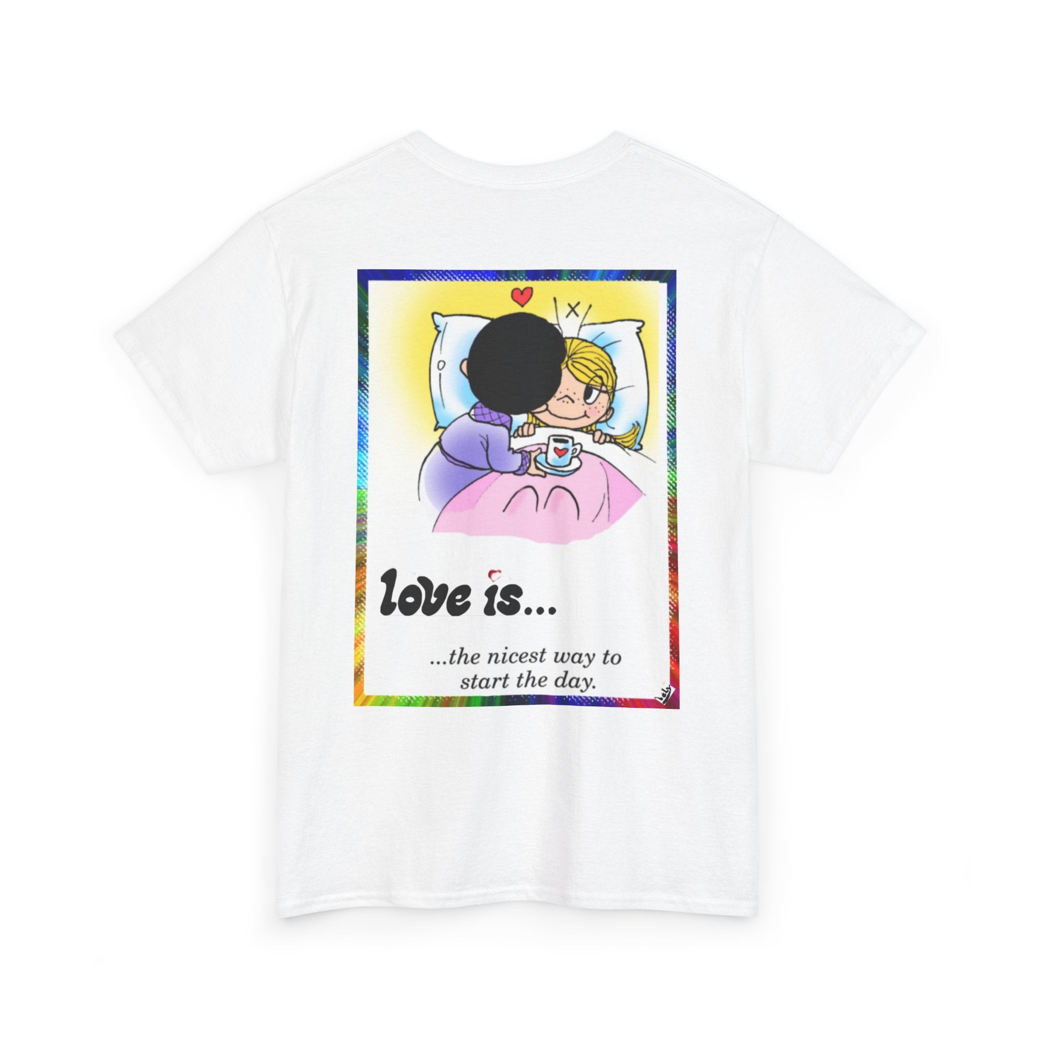 T-Shirt — "Love Is..." Retro Comic Couple Graphic Tee
