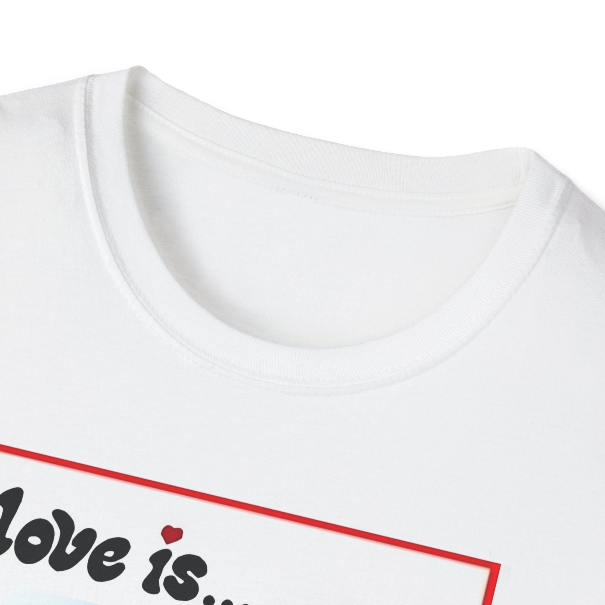 Love Is T‑Shirt — 'Love Is... I Love You' Retro Cartoon Couple Tee