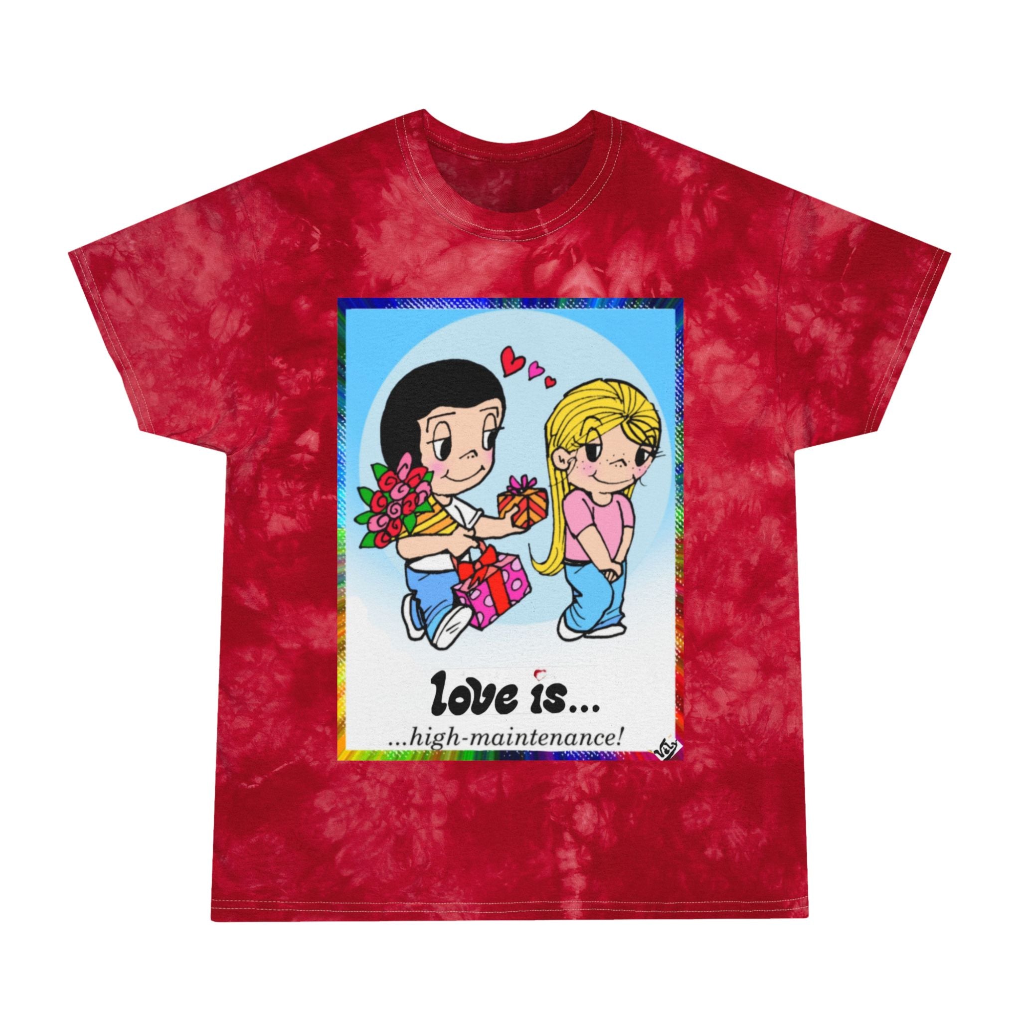 Tie-Dye Tee — Crystal Lovers' Gift T-Shirt