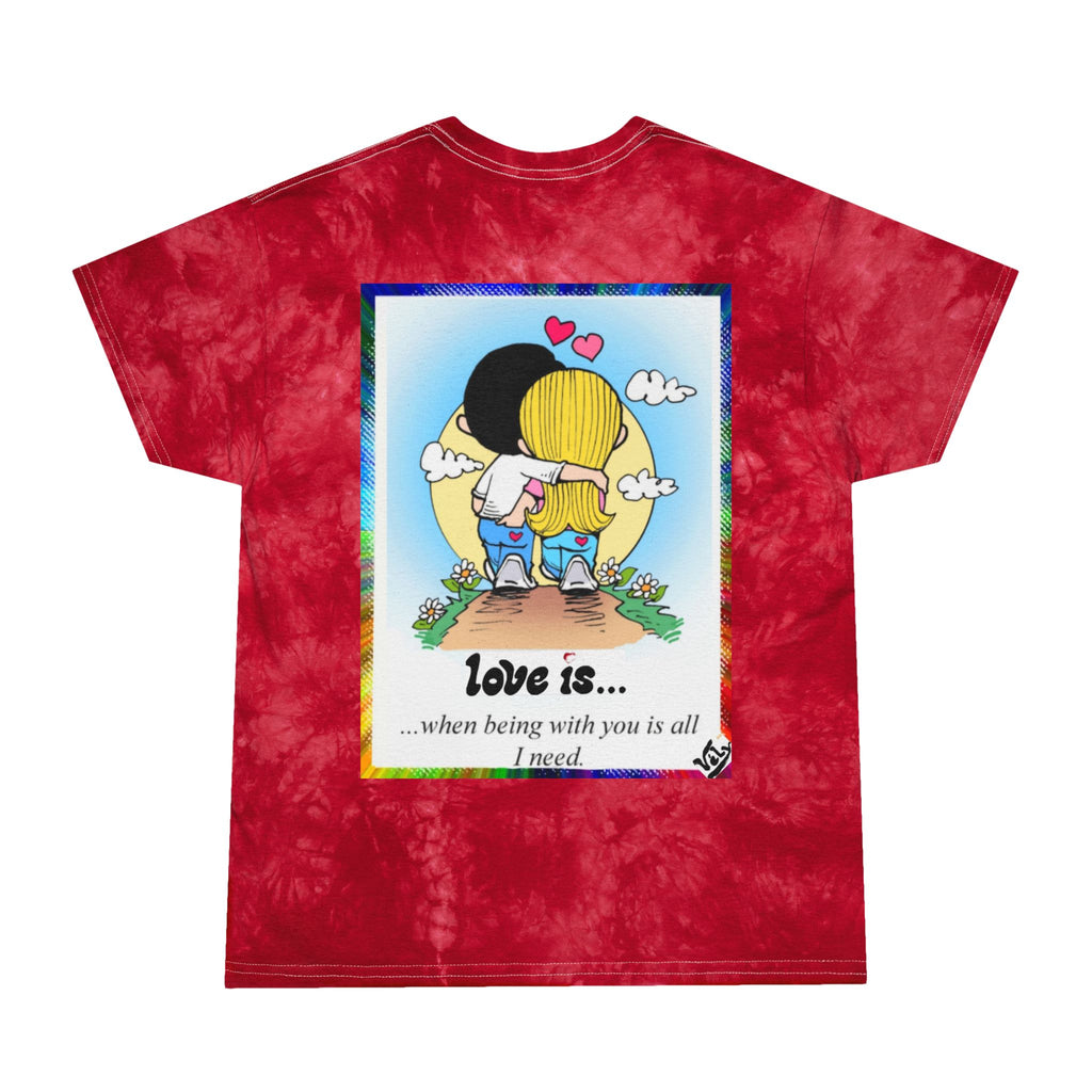 Tie-Dye Tee — Crystal Lovers' Gift T-Shirt