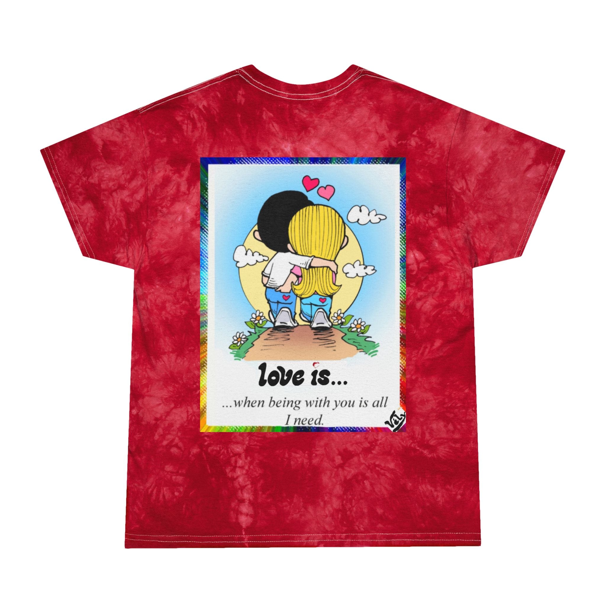 Tie-Dye Tee — Crystal Lovers' Gift T-Shirt