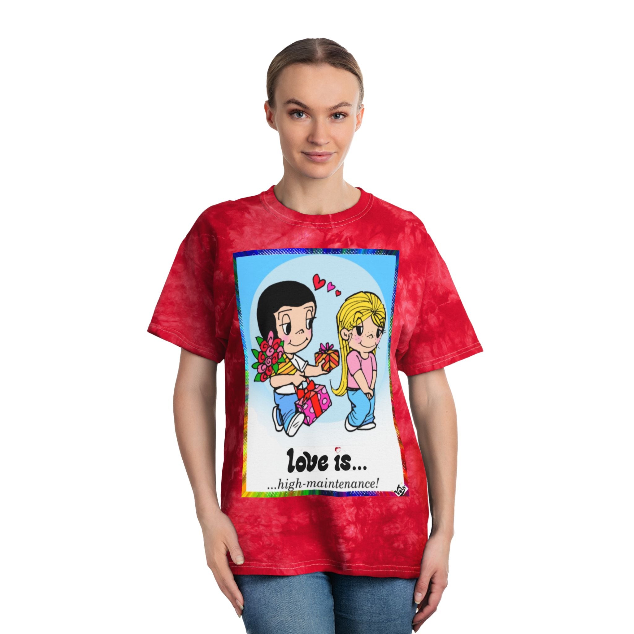 Tie-Dye Tee — Crystal Lovers' Gift T-Shirt