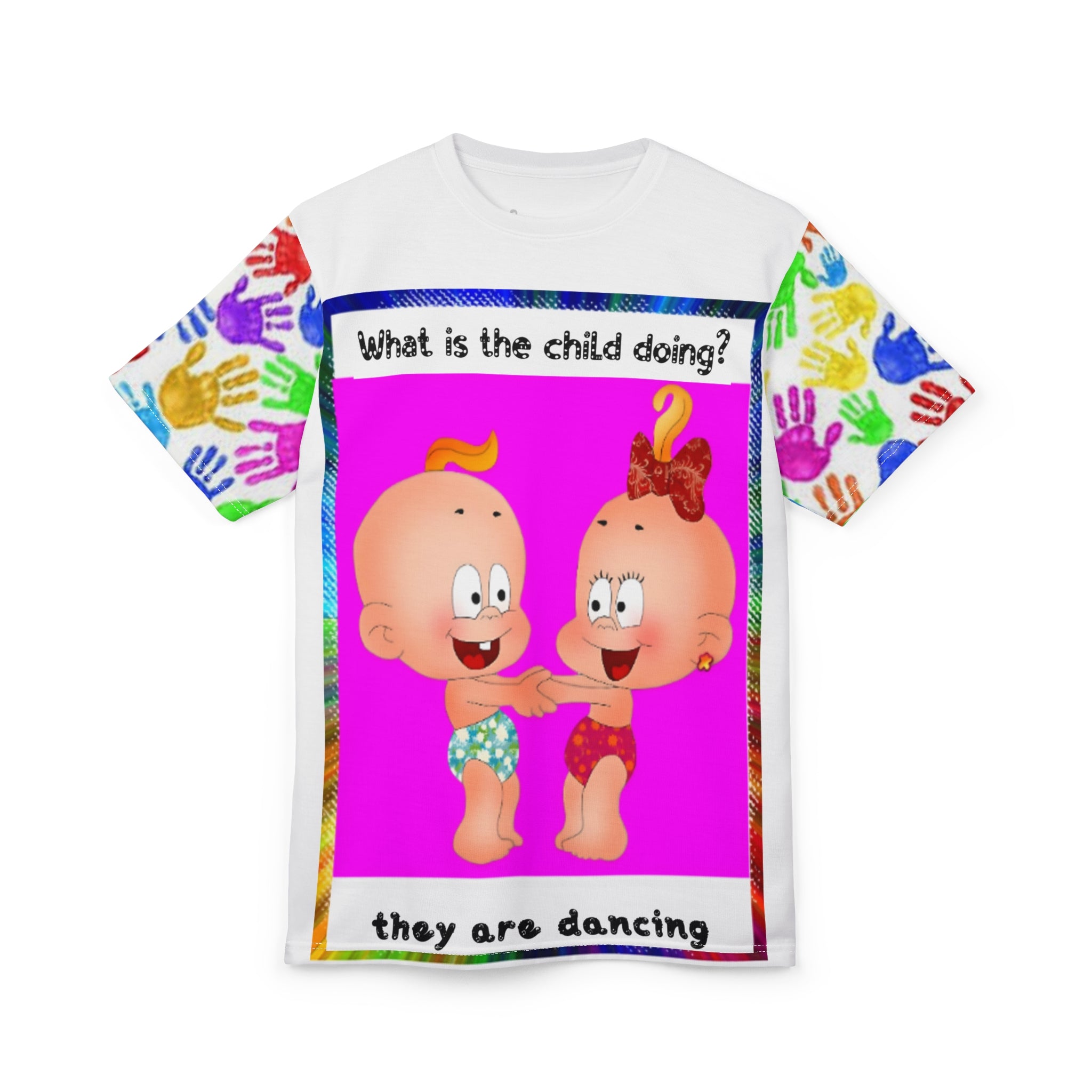 New Parents Gift T-Shirt — Stylish Cut & Sew Tee for Mom & Dad