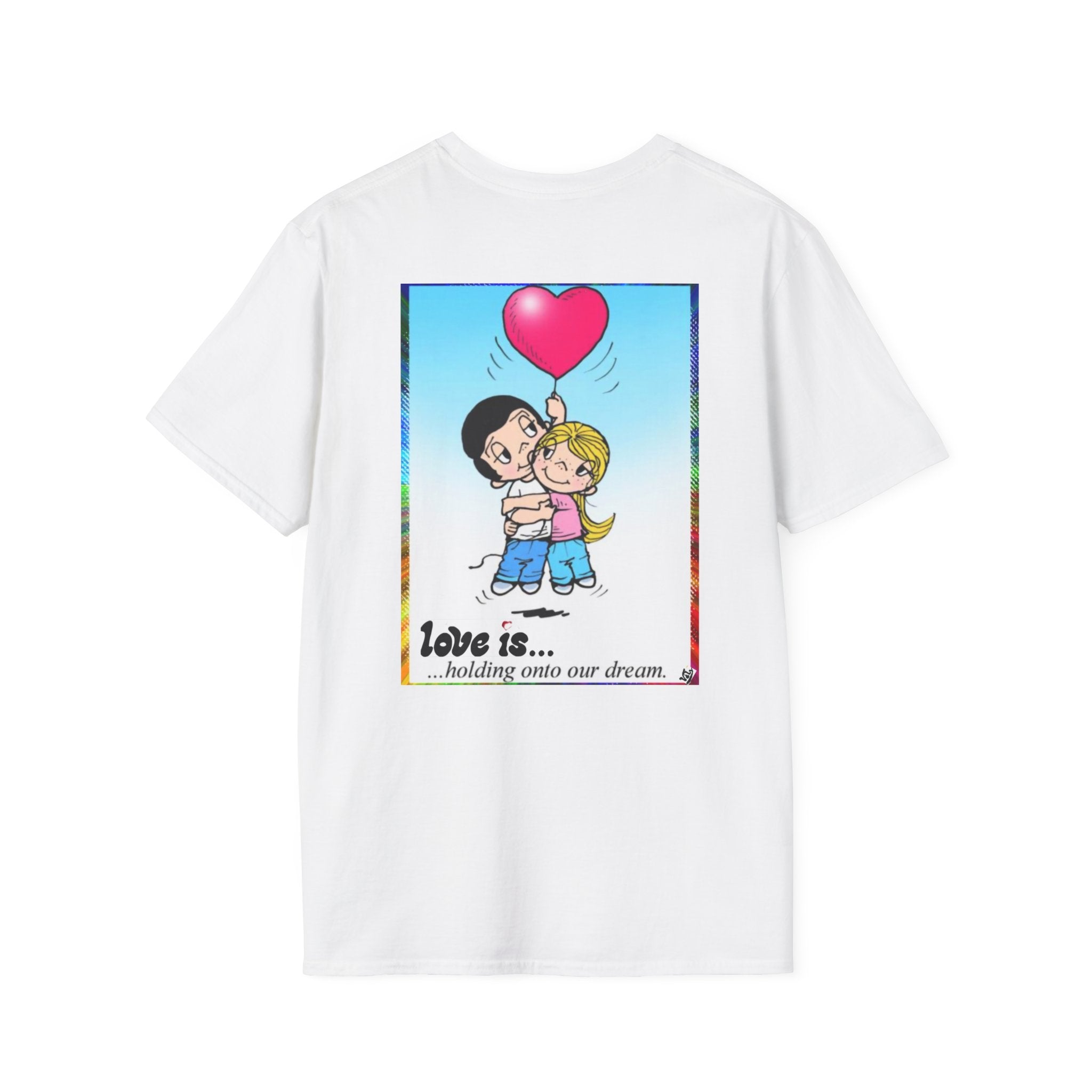 Love Is... Romantic Couple Graphic T-Shirt